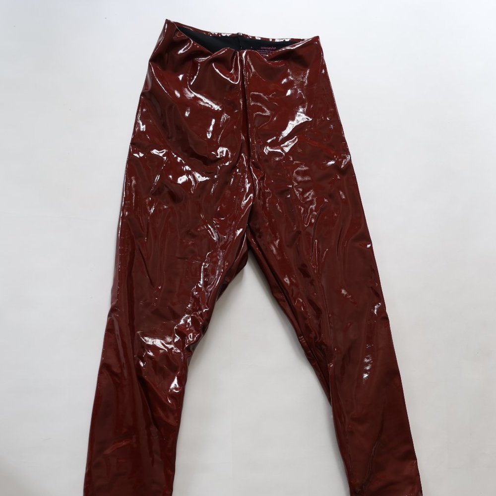 Commando Faux Patent Leather Legging High Shine - Small